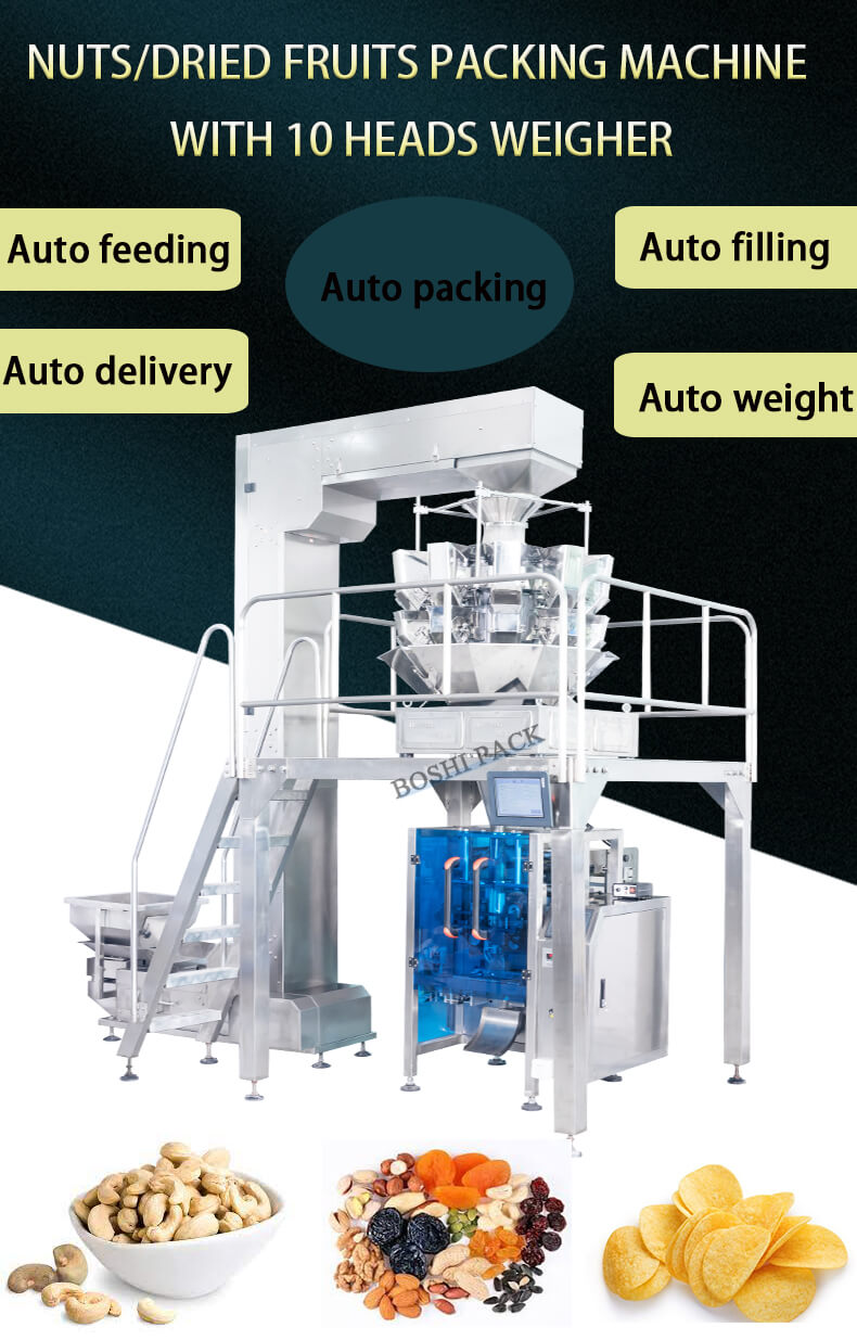 potato chips packaging machine