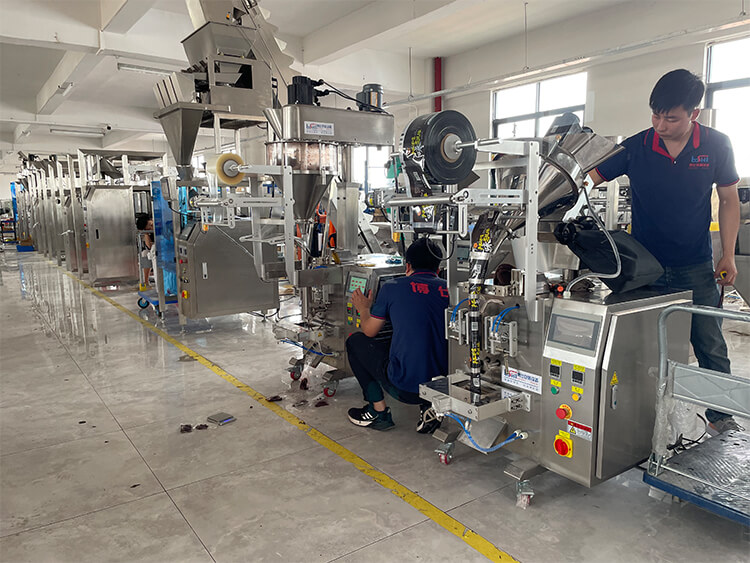 China salt packaging machine factory price