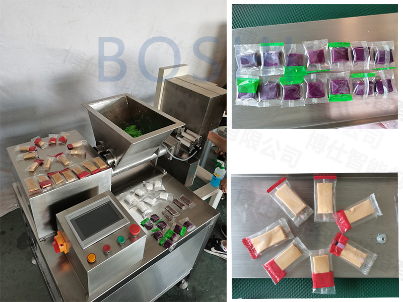 clay extruding packing machine