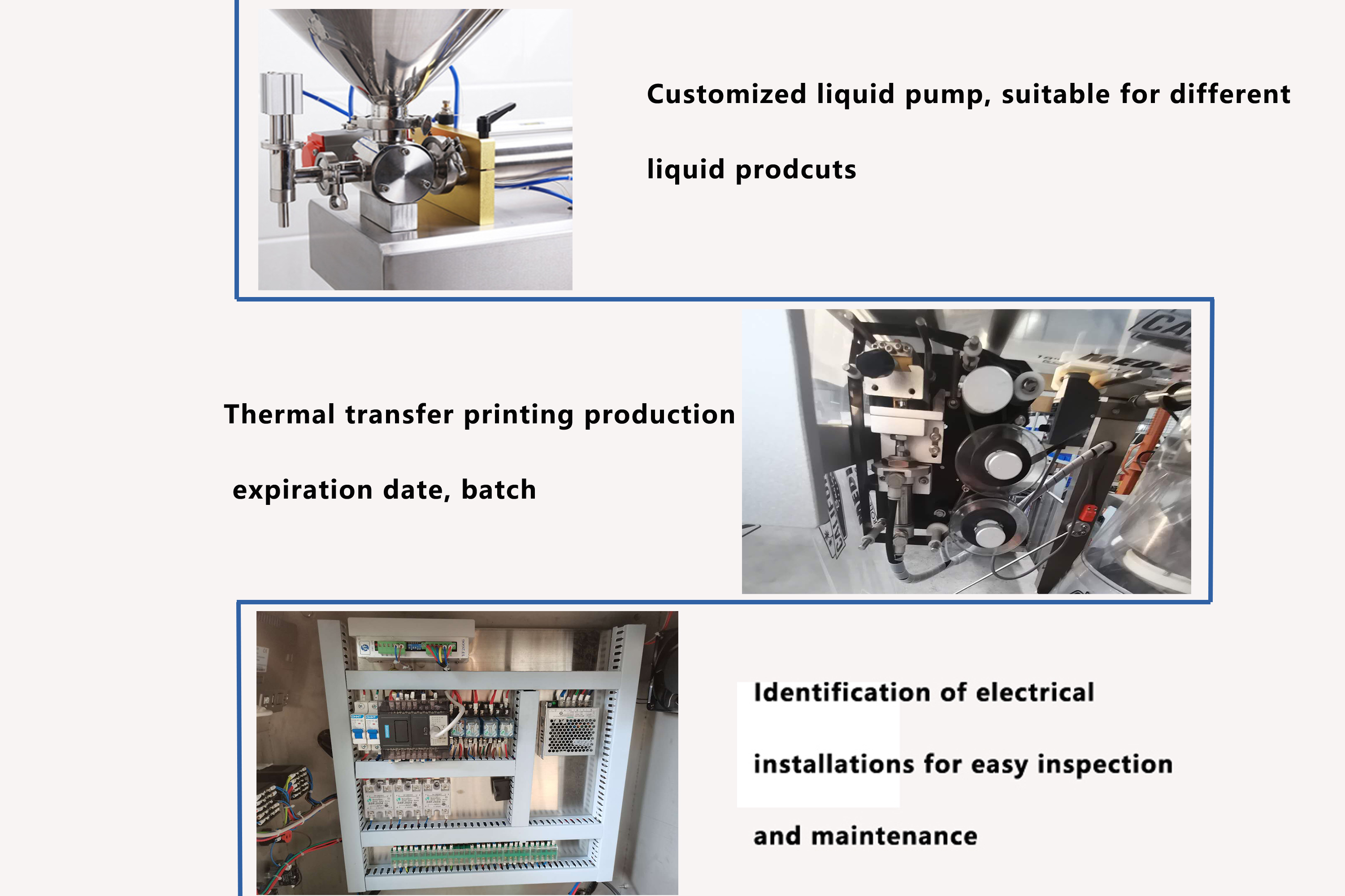 ingredient oil packing machine