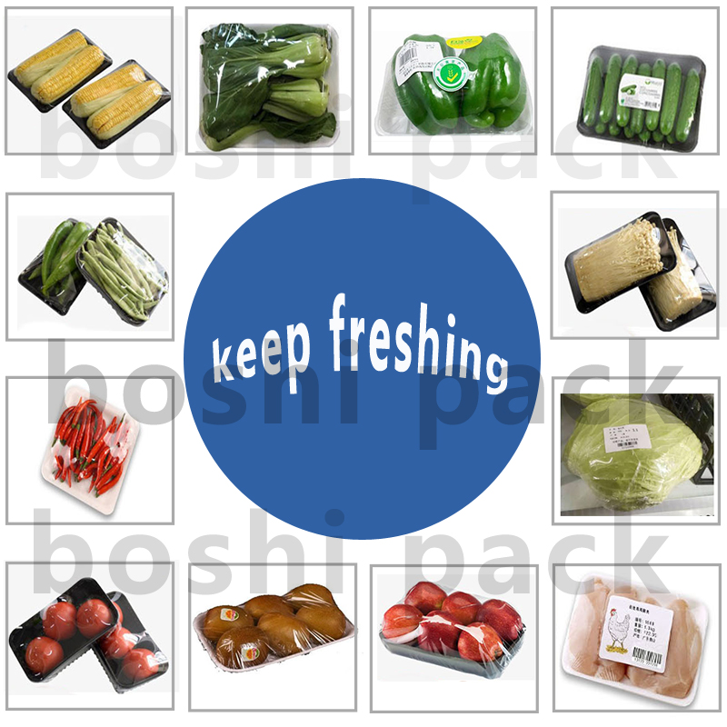 fruit cling film packaging machine