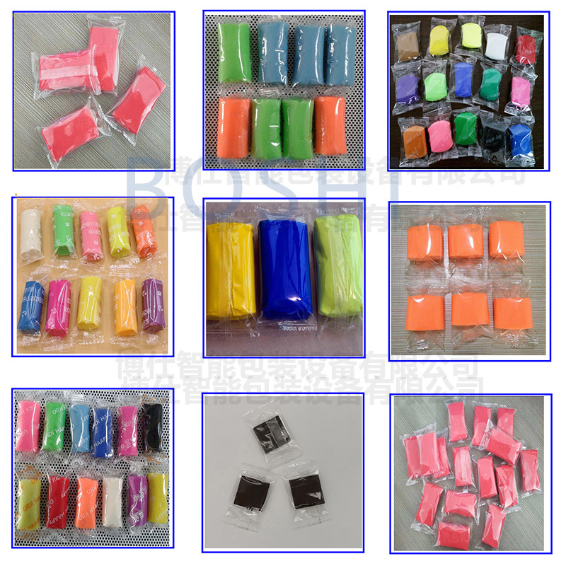 kids modeling clay extruding packing machine