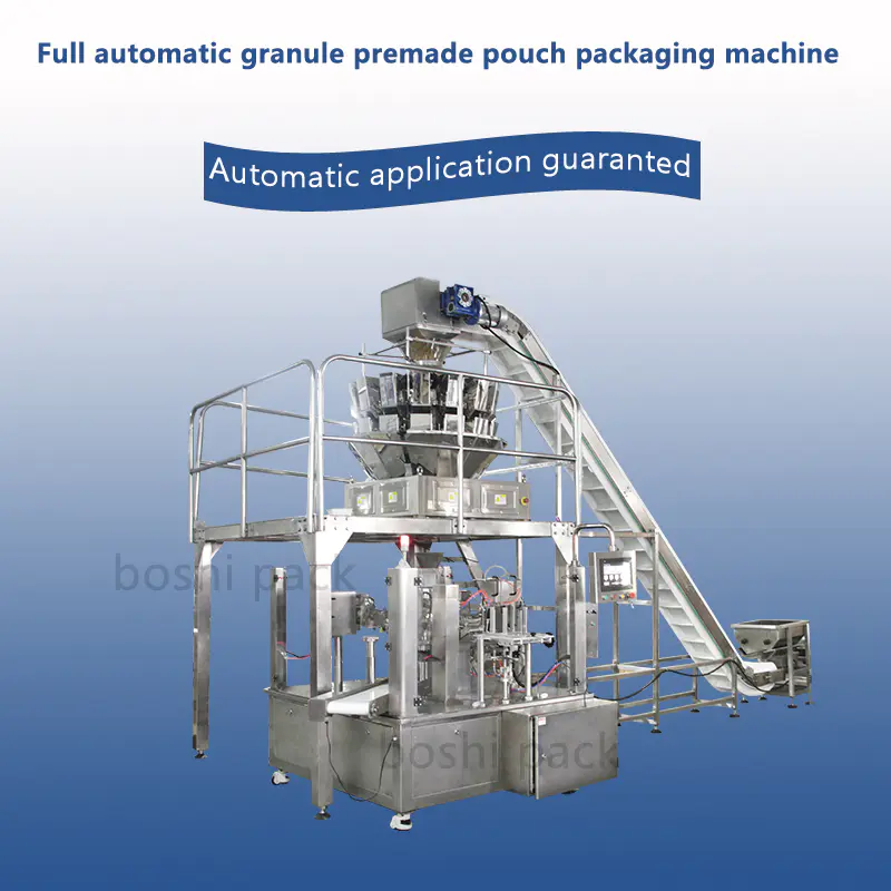 pre-made pouch nuts packing machine