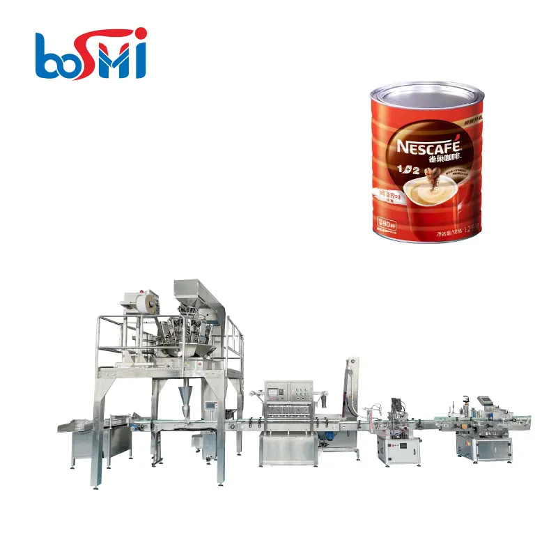 Automatic Season Powder Filling Machine Curry Spice Powder Glass Bottle Filling Line